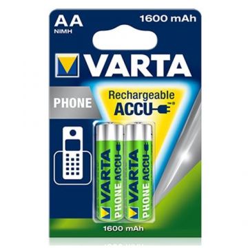 Acumulatori Varta, AA, 1600 mAh, 2 buc