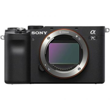Aparat foto mirrorless Sony Alpha A7C, 24.2MP, Full-Frame, 4K, Body, Negru
