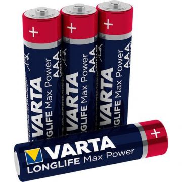Baterii Alcaline VARTA Max Tech AAA, 4 buc