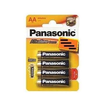 Baterii Foto Alkaline Panasonic Lr6Apb, 1.5 V, 4 Buc