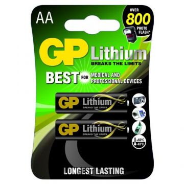 Baterii Lithium GP CR6 AA 1,5V, 2 buc