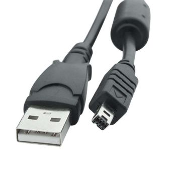 Cablu de date pentru Konica Minolta DiMAGE A1 A2 F100 F200 F300 X X20 X21 X31 Xg Xi Xt Z1 Z2 Panasonic Lumix DMC-FX5 DMC-LC50 DMC-LC70