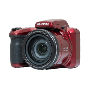 Aparat Foto Kodak PixPro AZ405, 20 MP, Zoom 40X, Full HD – 1080p (Rosu)