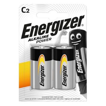Baterii alkaline C Energizer, LR14, 2 buc/set