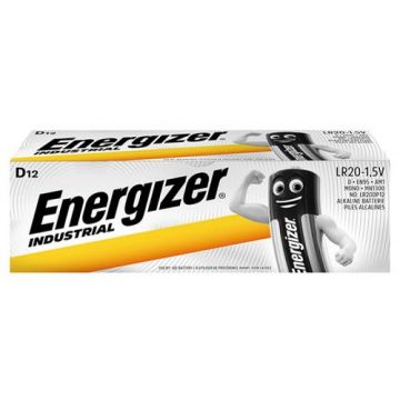 Baterii industriale D Energizer, 12 buc/cutie