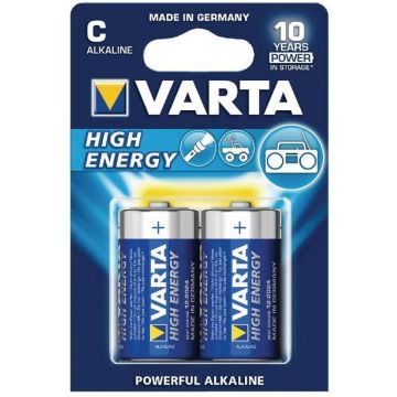 Baterii Varta C 4914121412 Alkaline, 1.5V