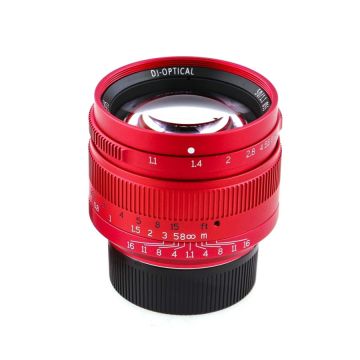 Obiectiv 7Artisans 50mm F1.1 RED pentru Leica M-mount