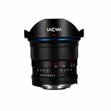 Obiectiv Manual Venus Optics Laowa 14mm f/4 Zero-D pentru Nikon F-Mount