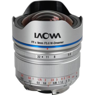 Obiectiv Manual Venus Optics Laowa 9mm F5.6 FF RL Ultra-Wide Silver pentru Leica M-mount