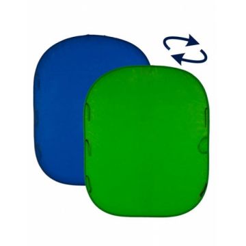 Lastolite Fundal pliabil Chroma Key verde albastru 1.5x1.8m