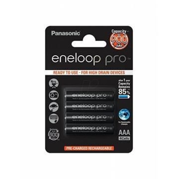 Panasonic Acumulatori Eneloop PRO4xAAA 900MA