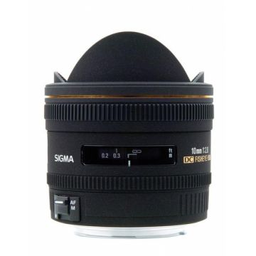 Sigma 10mm f 2.8 EX DC Fisheye-Nikon
