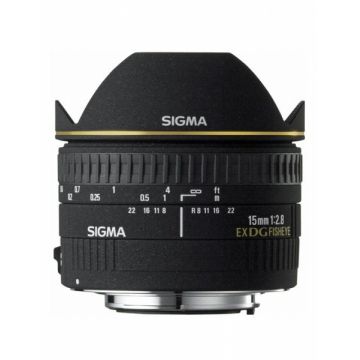 Sigma 15mm F2.8 EX DG Dia. Fisheye Canon