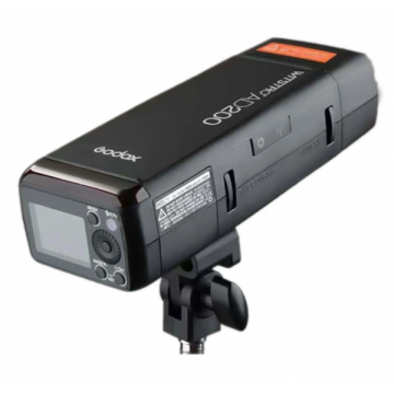 Godox AD200 Witstro Pocket Flash Blitz Portabil 200W + Reflector