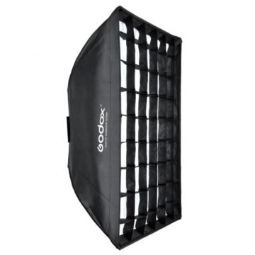 Godox Softbox Montura Bowens 60x90cm cu grid