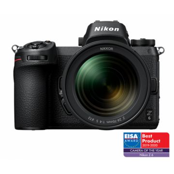 Kit Nikon Z6 Aparat Foto Mirrorless 24.5MP + Obiectiv Nikkor Z 24-70mm f4 S