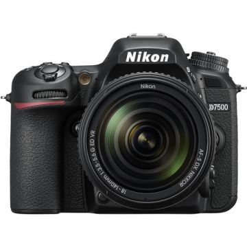 Nikon D7500 Aparat Foto DSLR DX Kit Obiectiv Nikkor 18-140mm f3.5-5.6 G ED VR