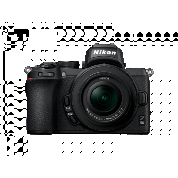 Nikon Z50 Aparat Foto Mirrorless 21MP Kit cu Obiectiv Nikkor Z DX 16-50mm f3.5-6.3 VR