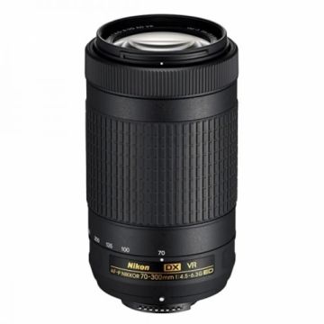 Pachet Nikon 70-300mm f4.5-6.3G ED VR AF-P cu Filtru UV Slim 58mm
