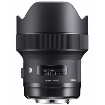 Sigma 14mm Obiectiv Foto DSLR f1.8 DG HSM ART Canon Cutie alba