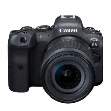 Canon EOS R6 20.1 MP Full-Frame 4K Kit cu Obiectiv RF 24-105mm F 4-7.1 IS STM