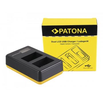 Patona Incarcator Dual LDC USB pentru Sony NP-FW50