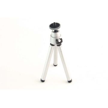 Mini trepied aluminiu 140mm pentru camere foto compacte GP103