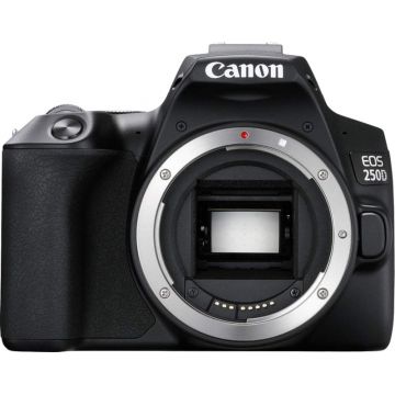 Aparat foto Canon EOS 250D Black + Obiectiv 18-55 IS STM