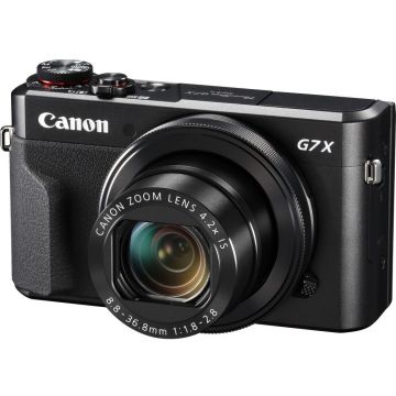 Aparat foto digital Canon Powershot G7 X MARK II, 20MP, Wi-Fi, Negru