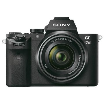Aparat foto Mirrorless Sony Alpha 7 II, 24.3 MP, Stabilizare imagine, Negru