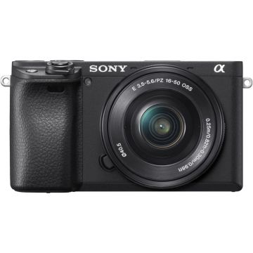 Aparat foto Sony Alpha 6400 Body Black + Obiectiv E PZ 16-50 mm F3.5-5.6 OSS