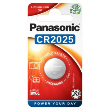 Baterie Panasonic CR-2025L/2BP, 3V, litiu