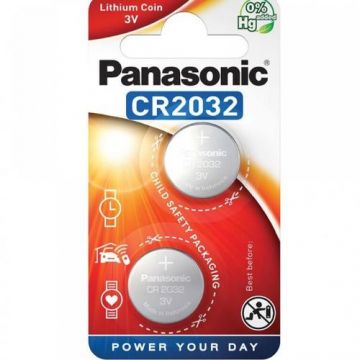 Baterie Panasonic CR-2032L/2BP, 3V, litiu