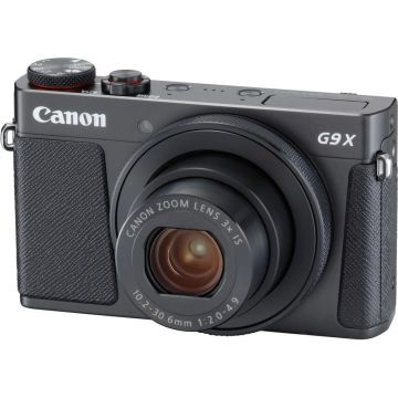 Camera foto compacta Canon Powershot G9X Mark II, 20.2 MP, Wi-Fi, Negru