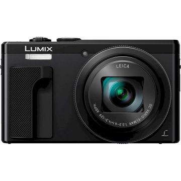 Camera foto compacta Panasonic Lumix DMC-TZ80EP-K, 18.1 MP, 4K, Wi-Fi, Negru