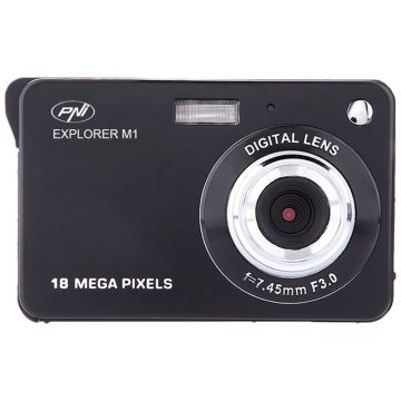 Camera foto compacta PNI Explorer M1, 18MP, Negru