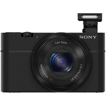 Camera foto compacta Sony Cyber-Shot DSC-RX100, 20.2MP, FullHD, Negru