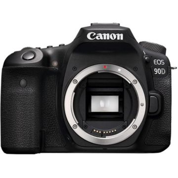 Canon Aparat foto DSLR Canon EOS 90D, 32.5 MP, Body, 4K, Negru