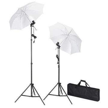 Kit lumini studio foto tripoduri+umbrele