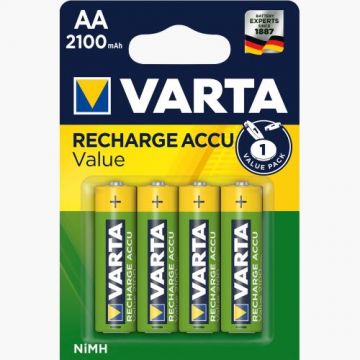 Acumulatori AA 2100mAh, 4 buc Varta