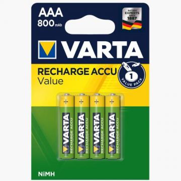 Acumulatori AAA 800mAh, 4 buc Varta