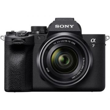 Aparat foto Mirrorless Sony Alpha A7IV, 33MP, Full-Frame, Negru + Obiectiv 28-70mm