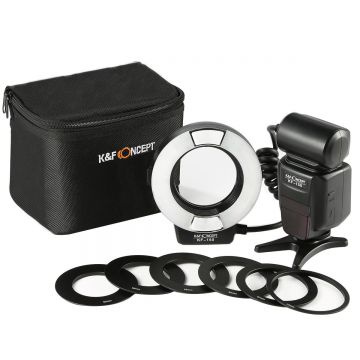 K&F Concept KF150 Blitz macro TTL pentru Nikon KF22.008