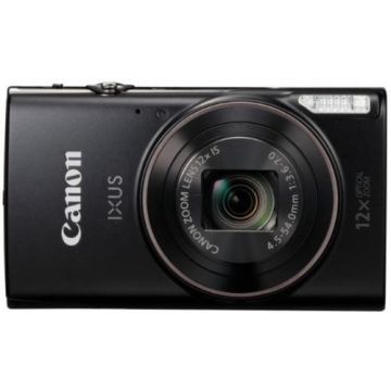 Aparat Foto Digital Canon IXUS 285HS, 20.2 MP, Filmare Full HD, Zoom optic 12x (Negru)