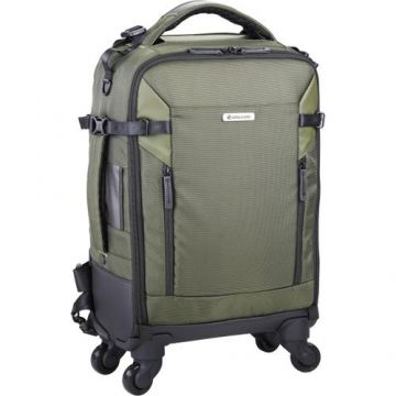 Rucsac foto tip troller Vanguard VEO SELECT 55BT + Husa de ploaie (Verde)