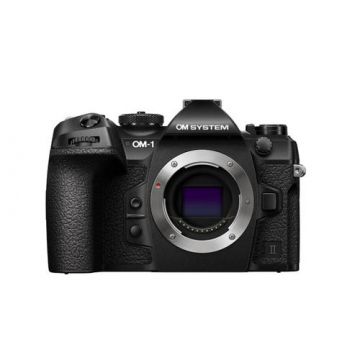 Aparat Foto Mirrorless OM System OM-1 Mark II, 20.4MP 4k Body, LCD 3inch, micro-HDMI, Montura MFT (Negru)
