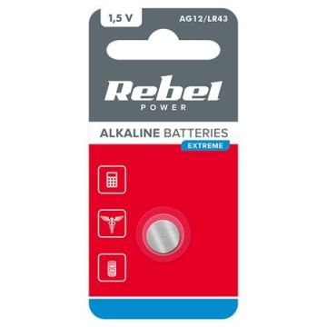 Baterie Rebel Extreme AG12, 1 buc, Blister