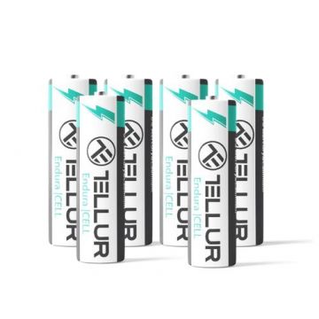 Baterie Tellur Endura Cell, Zinc-Carbon, AAA R03, 1.5V, 6buc/set