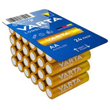 Baterii Alcaline VARTA 4103, LR03, 24 bucati
