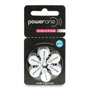 Baterii aparat auditiv VARTA Power One Evolution, P675, 6 bucati